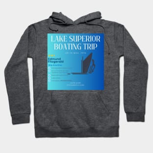 Lake Superior Boating Trip Hoodie